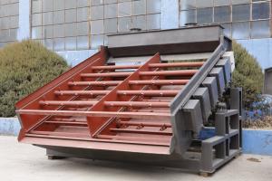 China Mining Flotation Vibrating Screening Machine Equipment Double Shaft factory
