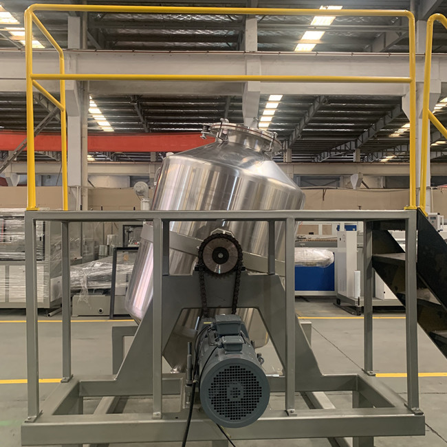 304 Stainless Steel Powder Plastic Mixing Machine With 160L Volume