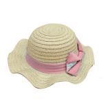 Pantone Color Wide Brim Straw Hat Womens Beach Hats custom logo