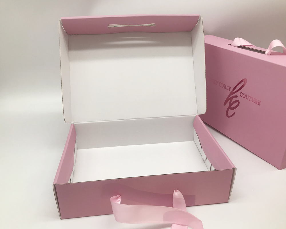 Custom Printed Kraft Recycled Cardboard Mailers Apparel Clothing Packaging Box