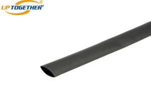 China Durable Pure Black Insulated Heat Shrink Tubing 12 N/ MM² Tensile Strength factory