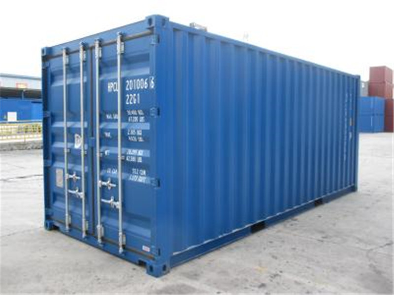 20gp Steel Dry Purchase Used Cargo Containers / Blue International Container
