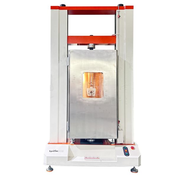 High Temperature Computer Controlled Universal Tensile Machine With Test Oven