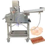 60-80pcs/Min Cooked Shrimp Sushi Cutting Machine Sushi Shrimp Belly Cutter