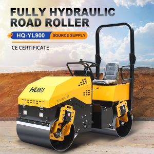 China 5.5L Fuel Tank 1.5 Ton Full Hydraulic Construction Machinery Road Roller for Road Repair factory