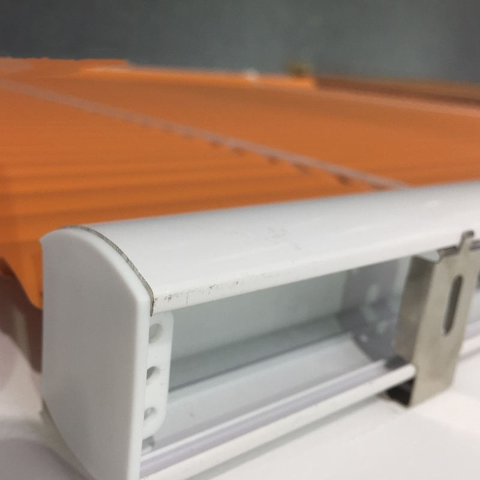 Narrow Blade Office Venetian Blinds Cordless Aluminum Blinds Functional