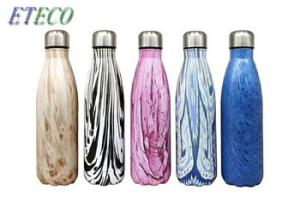 China 304 Stainless Steel Bicycle Water Bottle , Metal Sports Water Bottle factory
