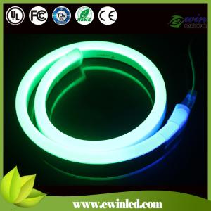 China 220V DIP 80LEDs/M LED Neon Flex 14*26mm Blue Waterproof factory