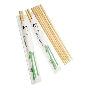 China Natural Bamboo Color Chopsticks for Japanese/Korean/Russian Noodles Treatment Polished factory