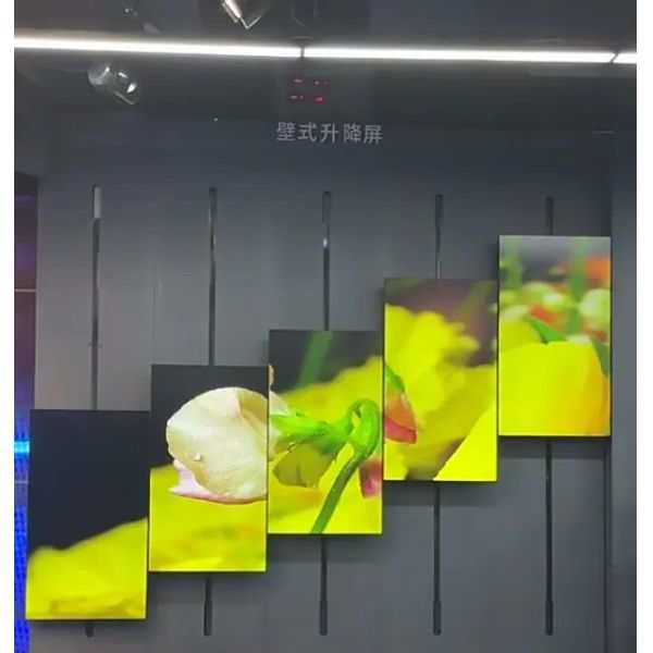China Wall Mounted Digital Signage Board LCD Split Screen Display Advertising Wall Screen factory