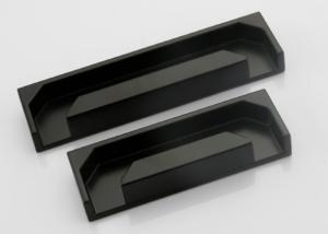China Small 96mm 128mm Cabinet Door Handles Cabinet Door Pulls In Black Color factory