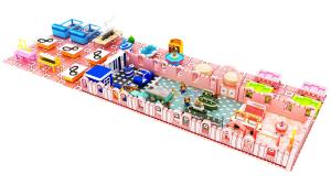 China Puzzle Exercise Role Play House Kids Indoor Game Park Customized Theme factory