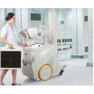 China Mobile DR Digital Radiography Machine , 500ma Medical X Ray Equipment on sale