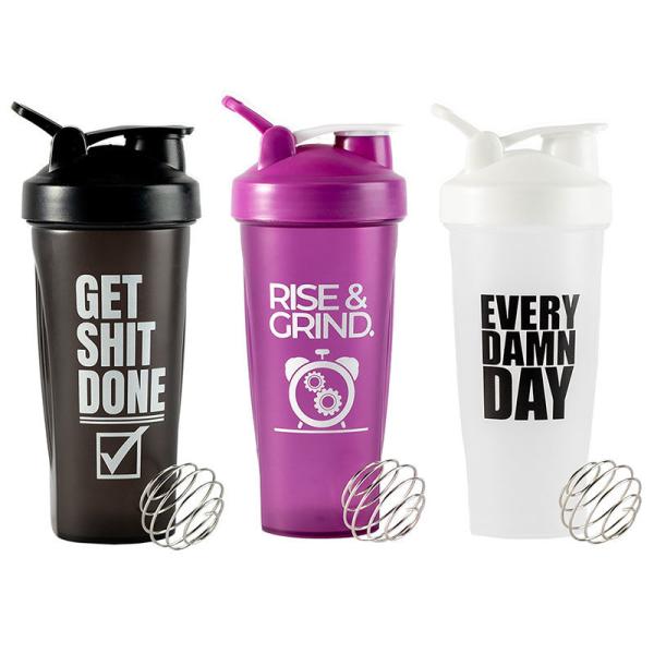 China factory Customized 28Ounce Black Shaker Bottle Perfect for Protein Shakes