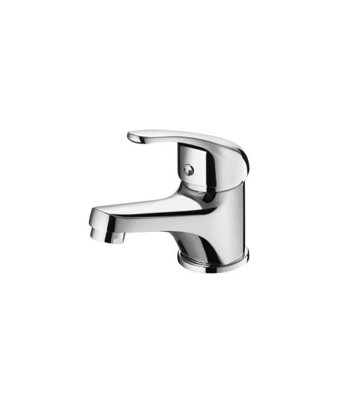 Single Lever Bathroom Mixer Tap Cold Hot Water 3/8 Inch Hoses Installations