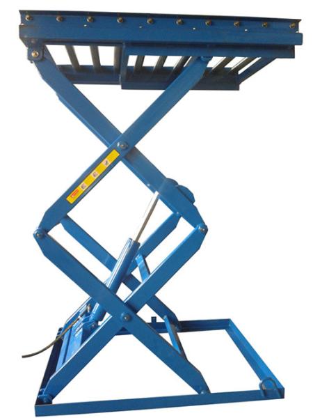 1.1M 3000KG Hotel Exhibition Hall Hydraulic Stationary Scissor Lift with