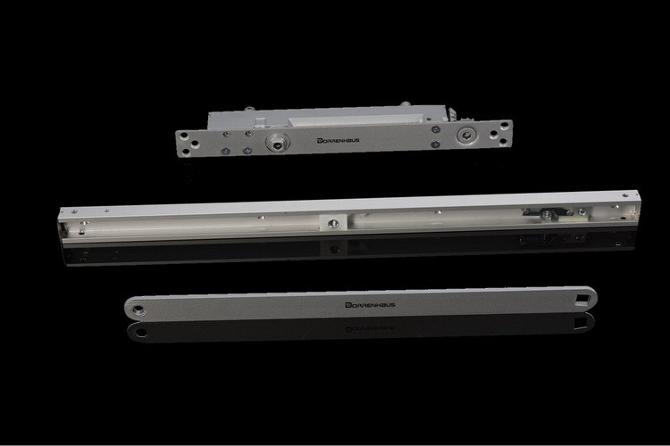 Soft Closing Eurospec Door Closer , Certifire Overhead Concealed Cam Door Closer
