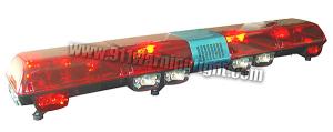 China 1.8meter length, Fire truck lightbar + 100W siren/speaker, DC12V or 24V, Power 360W factory
