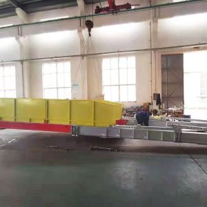 Retractable Portable Loading Platform Galvanized Steel 3D Model Design Solution