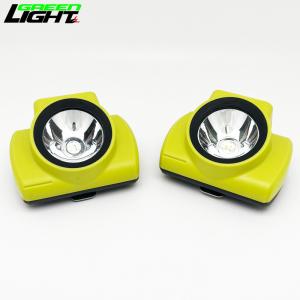 China Wireless LED Miner Cap Lamp , GLC-6S 18000lux 25000lux Miners Safety Lamp factory