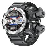 Full Touch Screen TWS Smart Watch Explosion Proof Glass IP67 Waterproof Fitness
