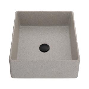China Above Counter Marble/Quartz Granite Composite Bathroom Vessel Sink factory