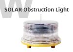 Low Intensity Red Steady Burning LED Tower Obstruction Light Solar Powered