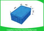 Virgin PP Plastic Folding Crate , Collapsible Plastic Storage Bins ForTransport
