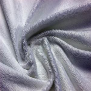 China velboa faux fur fabric knit short hair velboa super soft velboa plush fabric factory