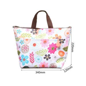 China Reusable Oxford L34cm webbing buckle Thermal Lunch Bag factory
