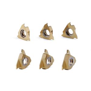 China TGF32 GTMH32-E-100R Carbide CNC Grooving Inserts Long Life For CNC Lathe factory