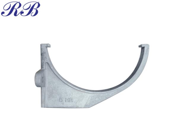 China Lightweight Cast Aluminum Gutters Half Round Fascia Bracket Low Maintenance factory