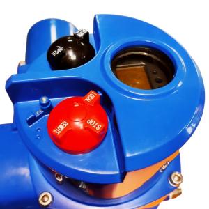 China IP67 Intelligent On Off Electric Valve Actuator Part Turn Small Rotary Actuator factory