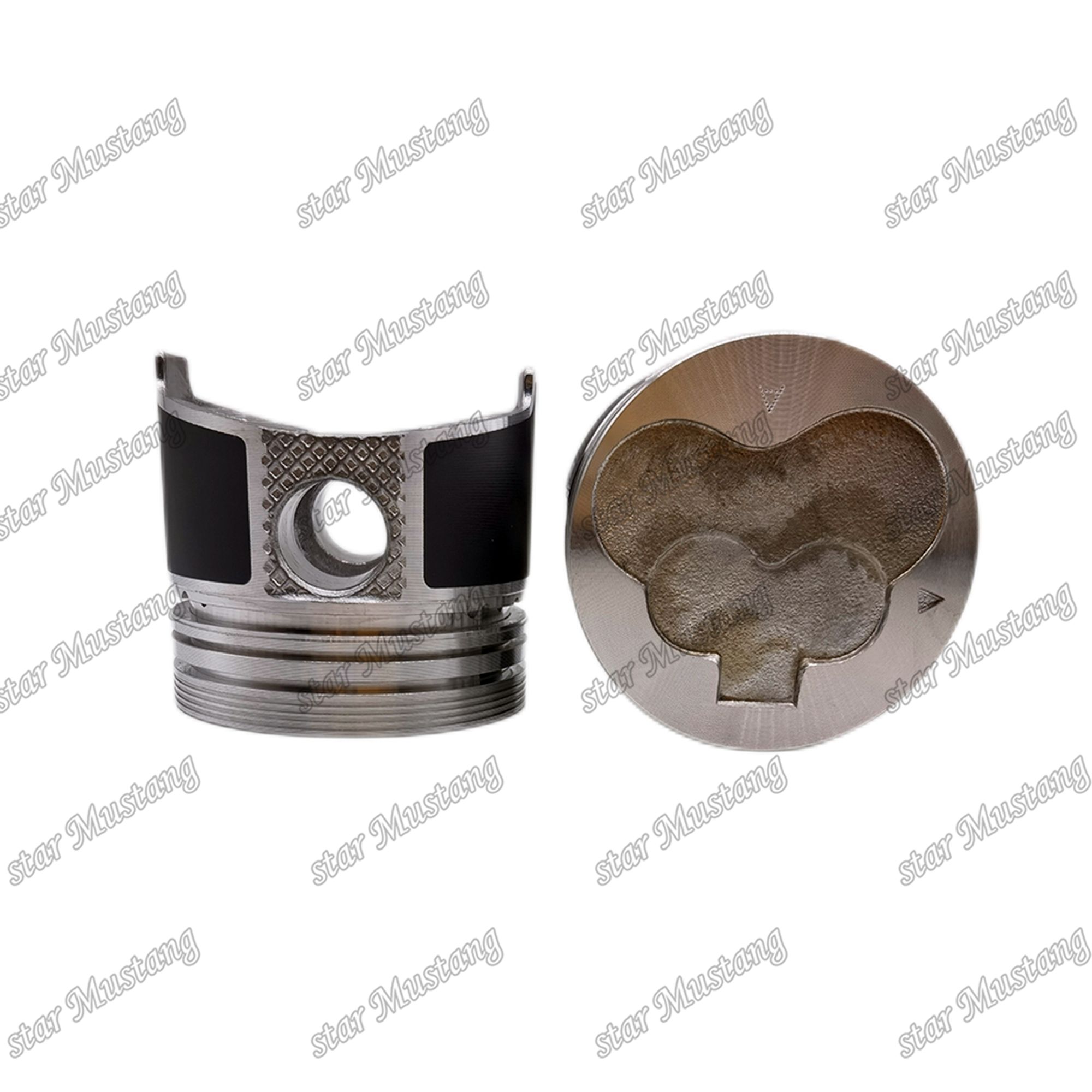 L3C Engine Piston MM437601 For Mitsubishi Engine Spare Parts