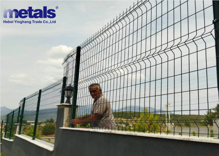 50x50mm Galvanized Steel Wire Mesh Fence 6 Ft Height 10 Ft Length Panels