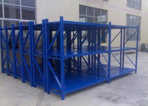 China Industrial Light Duty Storage Rack System Powder Coating Finish 100kg-120kg/layer factory