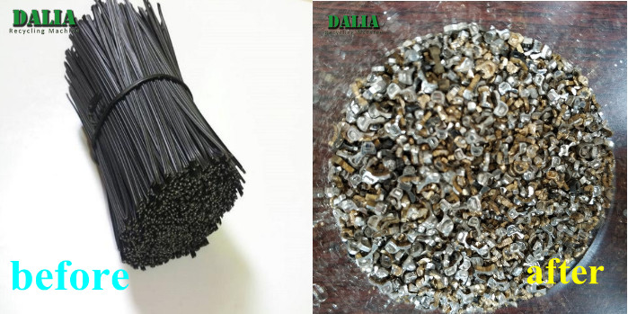 Copper Separator Machine 0.1 - 20mm Processed Wire Dia