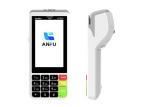 Android 13 4.0 inch LCD QR code scanner card reader payment credit card pos