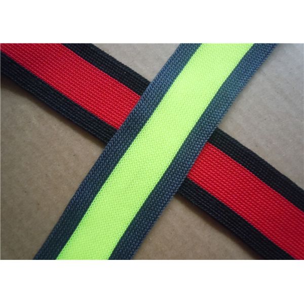 4 Cm Wide Woven Jacquard Ribbon Trim / Personalised Woven Ribbon