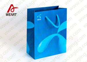 China Black Cardboard Paper Personalized Bakery Bags , Custom Printed Favor Bags For Retail factory