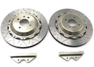China 370*32mm Disc Car Brake Parts Aluminum 6061 Grey Cast Iron TH250 factory