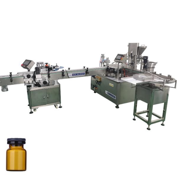 China 2ml glass vial powder filling production line penicillin bottles powder filling machine sterile vials filling machine factory