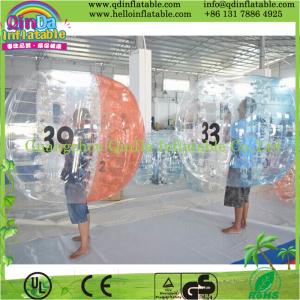China Bubble Soccer Ball / Inflatable Body Zorb / Bubble Bumper for Kids factory
