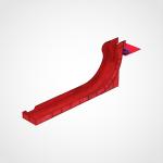 Devil Style Indoor Playroom Slide Amusement Park Attraction For Childrens