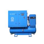 Electric Portable Rotary Integrated Screw Air Compressor 380V Air / Water