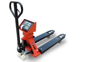 China 2000kg Pallet Jack With Weight Scale , Hydraulic Forklift Truck Scales factory