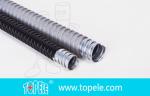 Electrical Galvanized Steel PVC Flexible Conduit And Fittings Grey