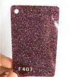 3-15mm Thick Glitter Acrylic Sheets 40x24 Inch Red Brown Plexiglass Plastic