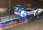 Indoor Outdoor Track Type Theme Park Equipment , Fun Ride F1 Flying Car Rides