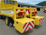 RAL1023 Movable Truck Mounted Attenuator